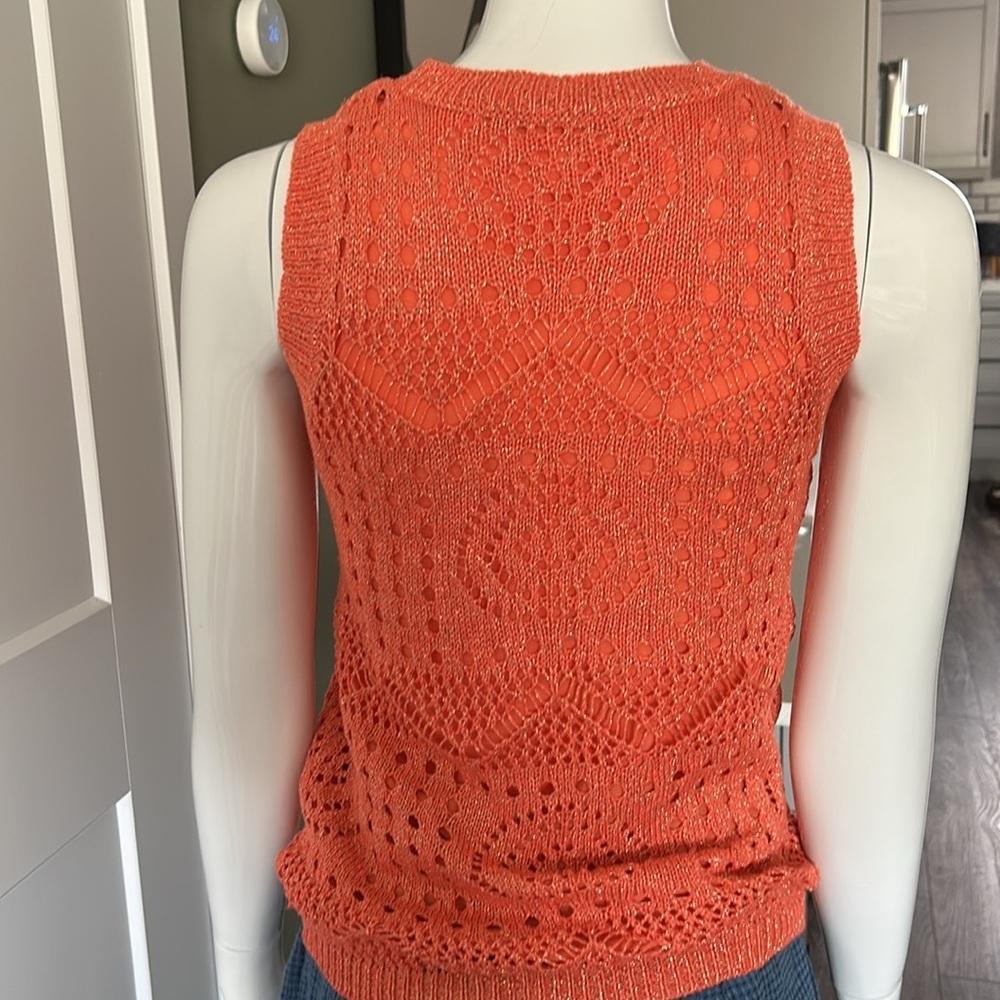 Esqualo Knit Sleeveless Top Lined NWOT - Picture 8 of 16